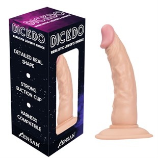 Censan Dickdo Gerçekçi Dildo Penis 18,5 cm
