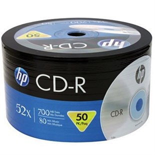 Hp CRE00070-3 700 MB Boş CD-R 50'li Paket