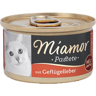 Miamor Pastete Ciğerli 85 gr Yetişkin Kedi Konserve Maması