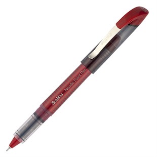 Scrikss NP 68 Needle Point Pen 05 mm İğne Uç Kalem Kırmızı